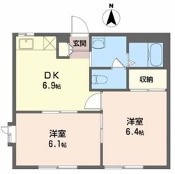 三島二日町駅 徒歩15分 1階の物件間取画像